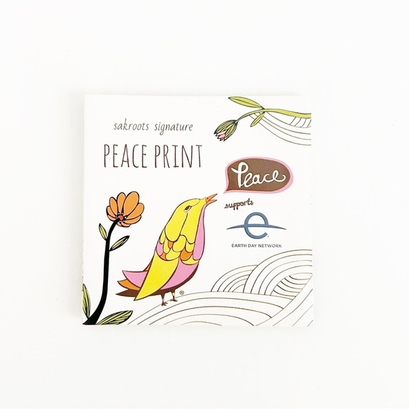 Sakroots Kota Reversible City Tote Set Peace Print - Picture 14 of 14